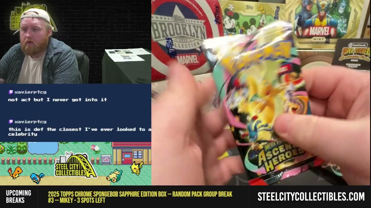 Pokemon Mega Evolution ME2.5 Ascended Heroes ETB -- 2 Box Random 3-Pack Group Break #8 -- Mikey