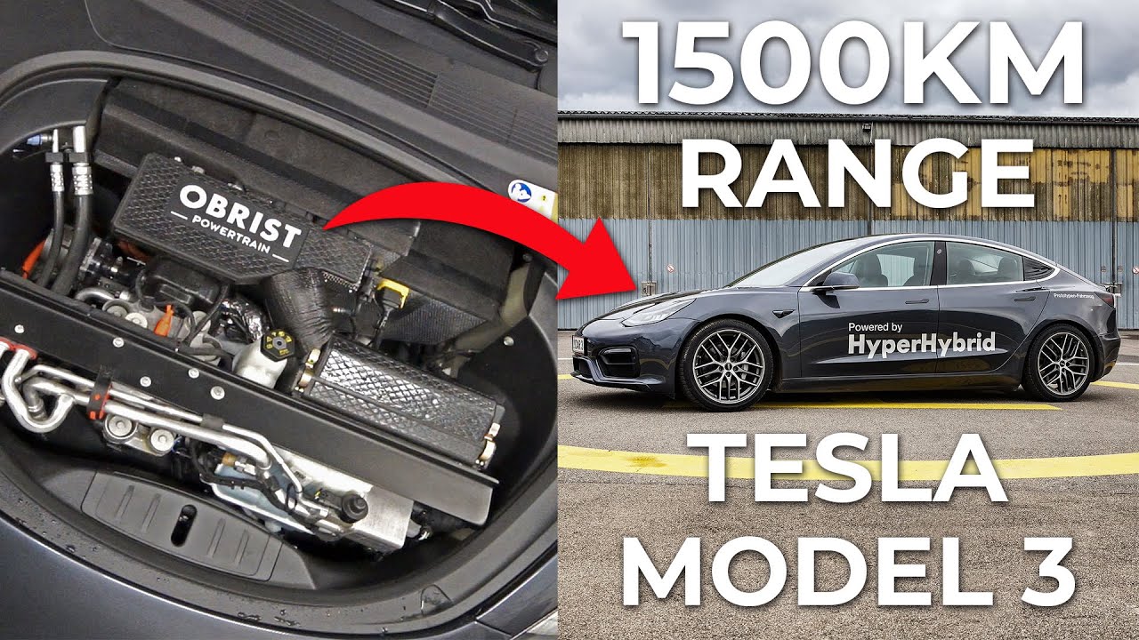 Tesla Model 3 with 1500KM RANGE! The BETTER Tesla Model 3 - Obrist Mark II