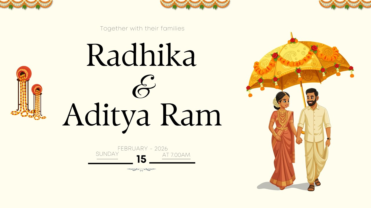 Radhika ❤️ Aditya Ram