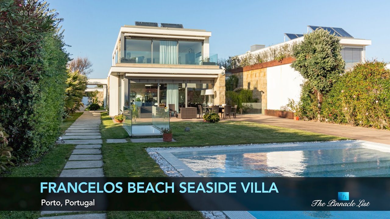 Francelos Beach Seaside Luxury Villa | Porto, Portugal 🇵🇹 | Luxury Home | Luxury Real Estate
