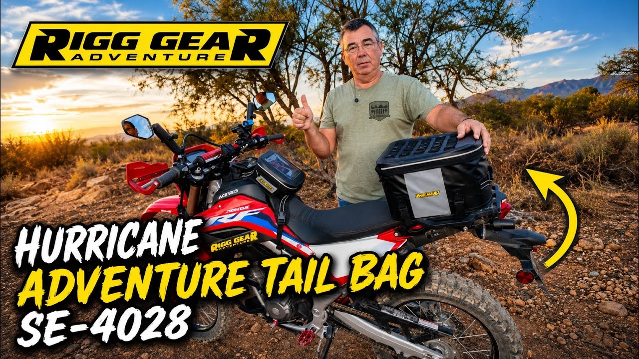Nelson Rigg Hurricane Tail Bag Installation | Rigg Gear SE-4028