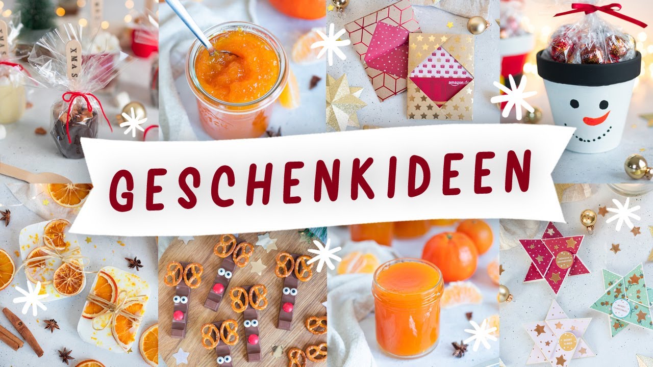 DIY Weihnachtsgeschenke selber machen, die JEDEM gefallen! Geschenkideen zum Wichteln basteln