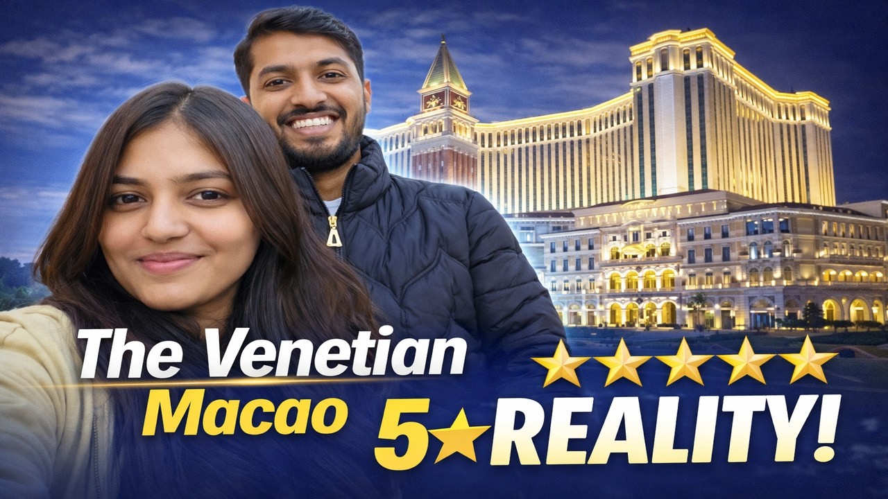 We Stayed in The Venetian Macao 😳 5⭐ Luxury — Worth the Money?