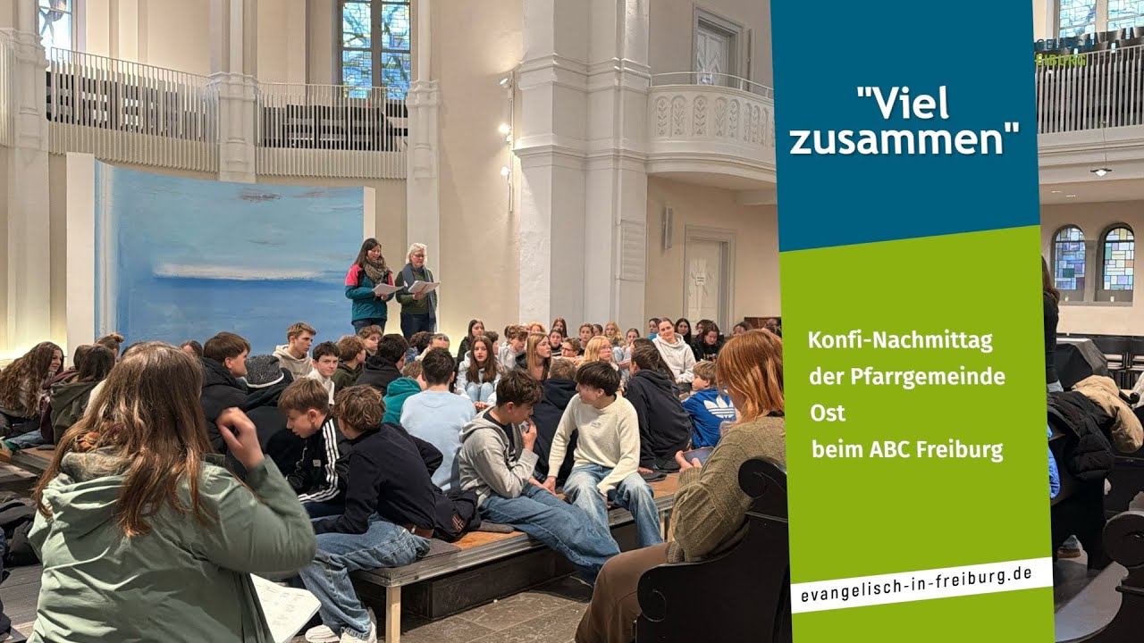 Konfi-Nachmittag der Pfarrgemeinde Ost - Thema: Arbeitskreis Behinderte an der Christuskirche