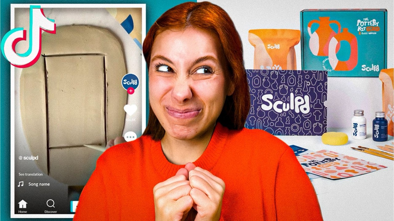 La MARCA más VIRAL de TikTok para hacer CERÁMICA 🤔 (Sculpd)