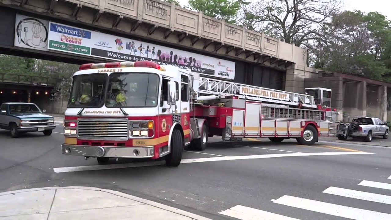 PFD Ladder 3, Ladder 16 & Battalion 10 Responding