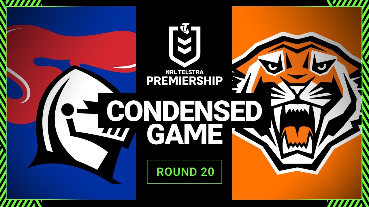 NRL Highlights | NRL 2023 | Newcastle Knights v Wests Tigers | Condensed Match, Round 20