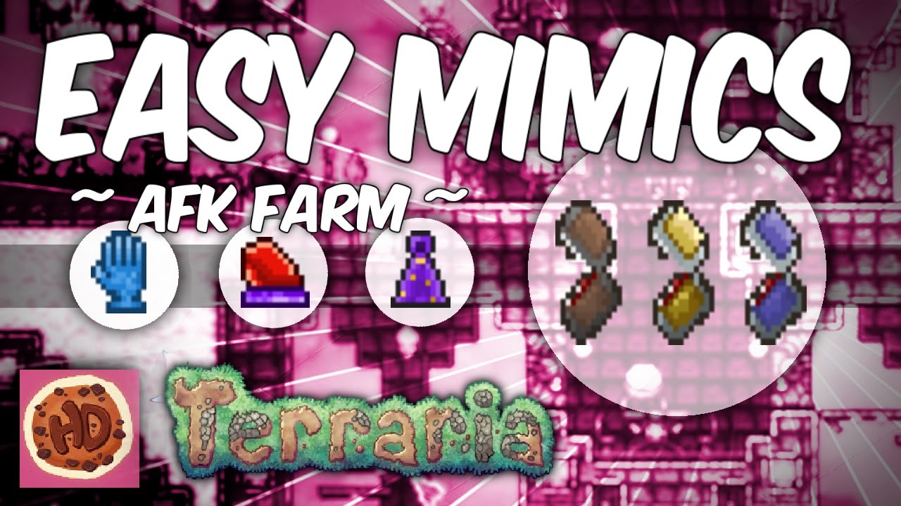 Terraria Mimic Farm | 1.3 AFK Mimic Farm | New Items