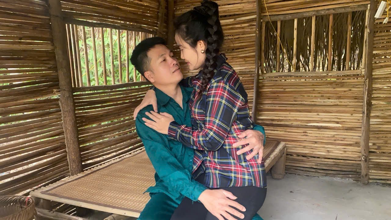 The girl and the boy survive - Building a better new life.