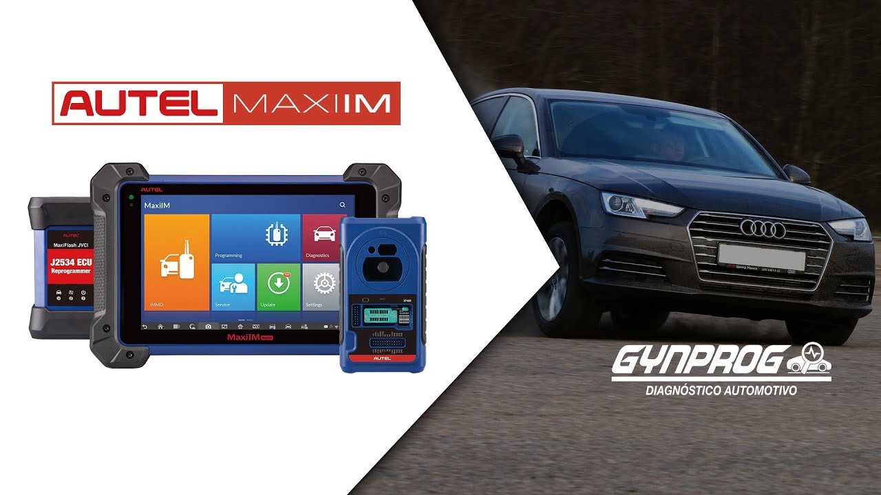 AUTEL IM608 - TODAS AS CHAVES PERDIDAS AUDI A4 2015