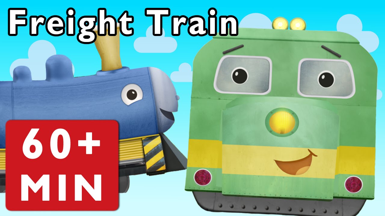Freight Train and More | Nursery Rhymes from Mother Goose Club!