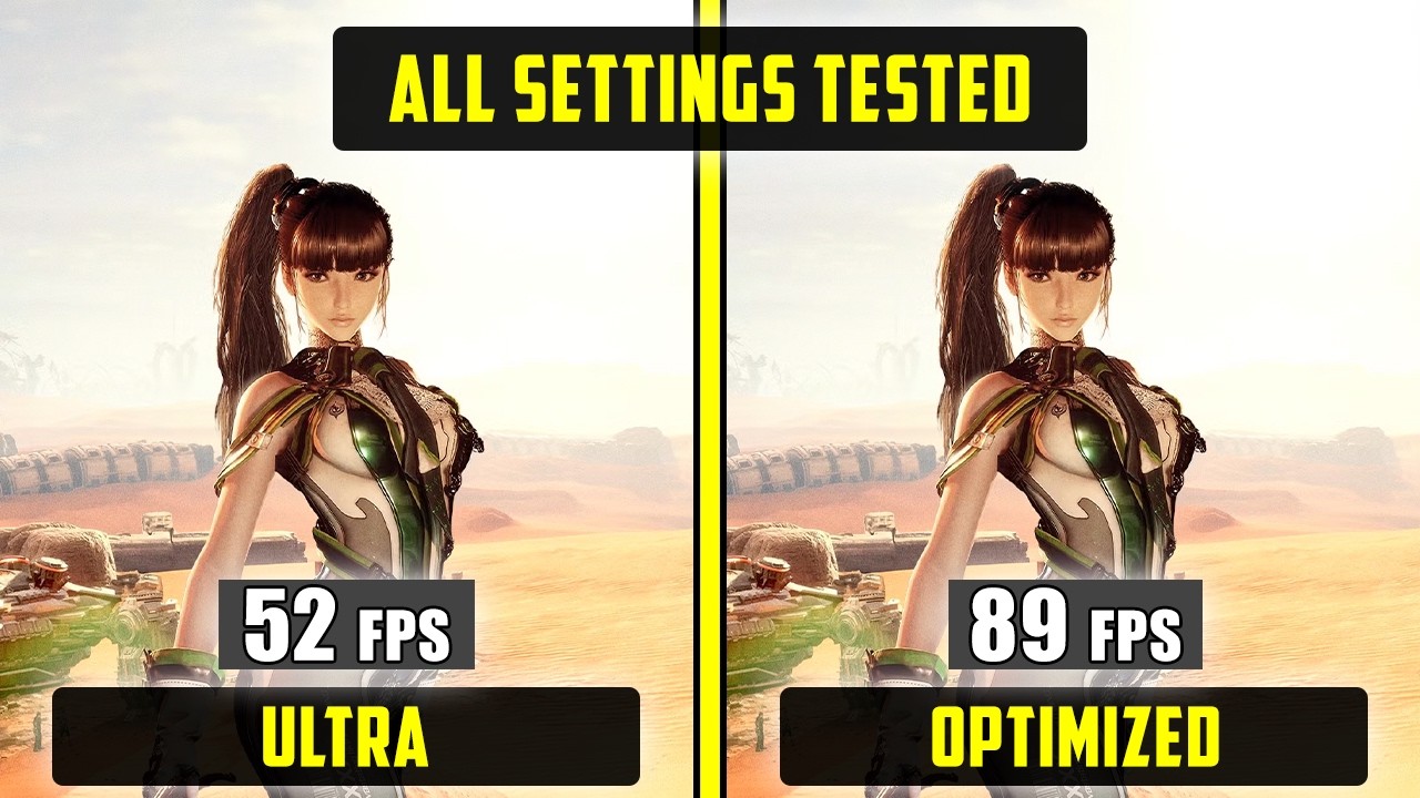 Stellar Blade PC | Performance Optimization Guide + Optimized Settings