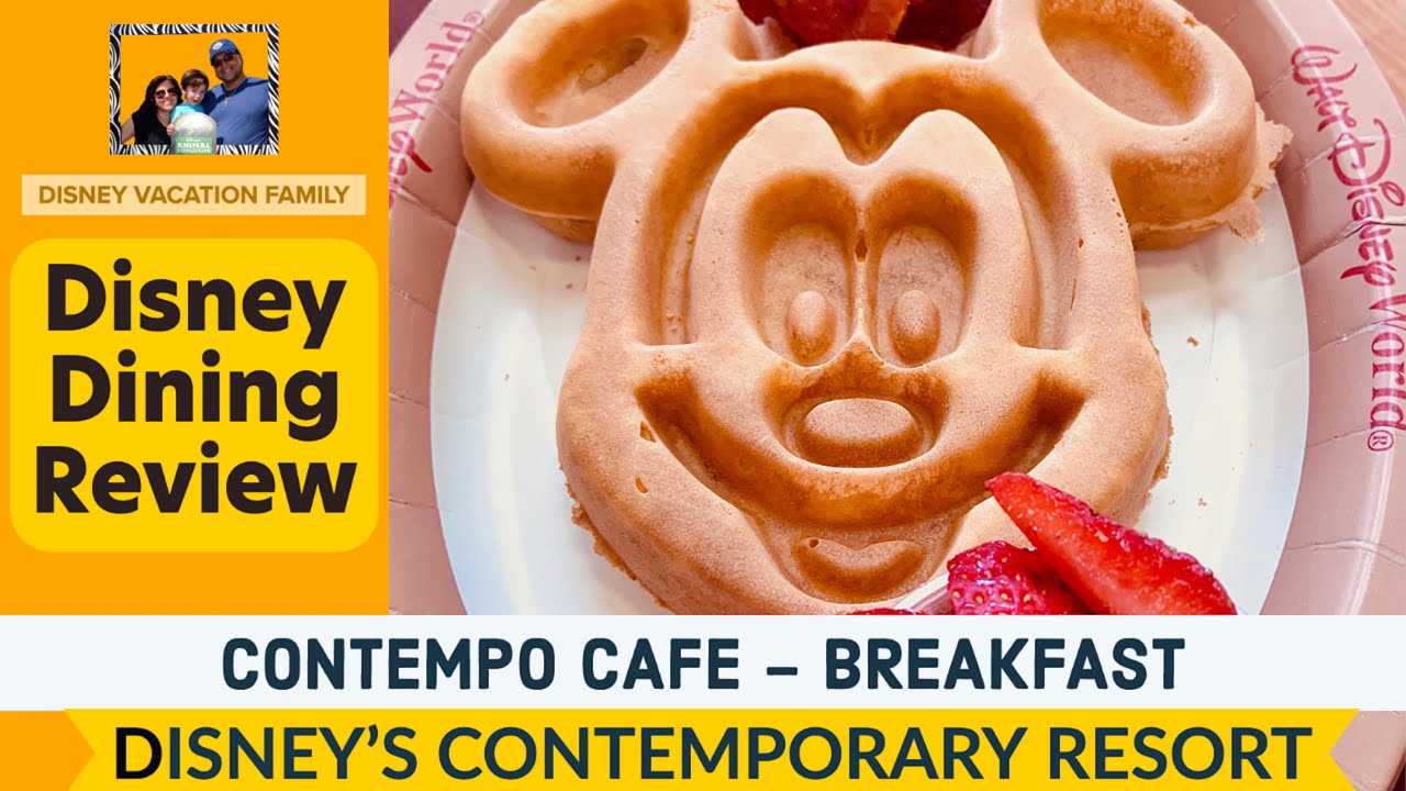 Disney's Bay Lake Tower CONTEMPO CAFE Dining Review