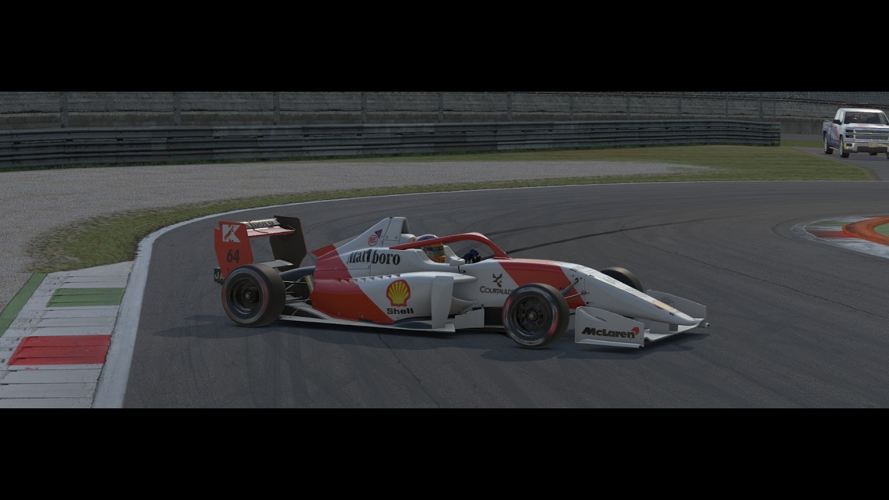 Super Formula Light at Monza using Moza R3 Wheelbase