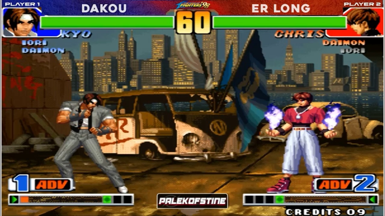 KOF 98 - Dakou (大口) Vs Er long (二龍) FT15 [15/04/2026] 赢300.输100