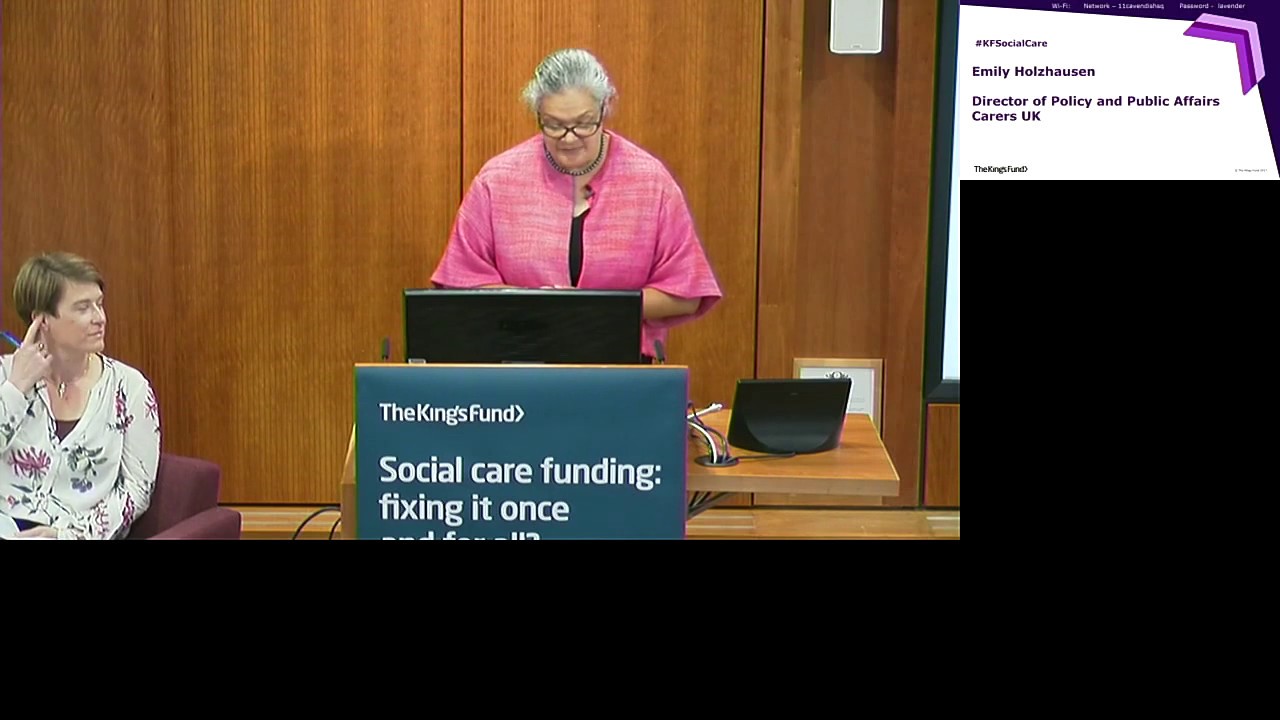 Breakfast event: Social care funding – fixing it once and for all?