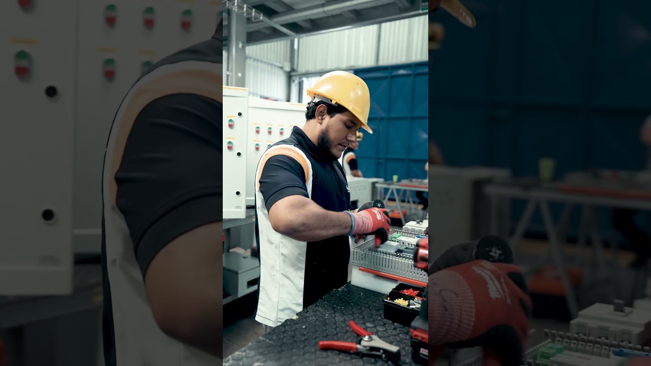 Así se crean los tableros eléctricos industriales . 