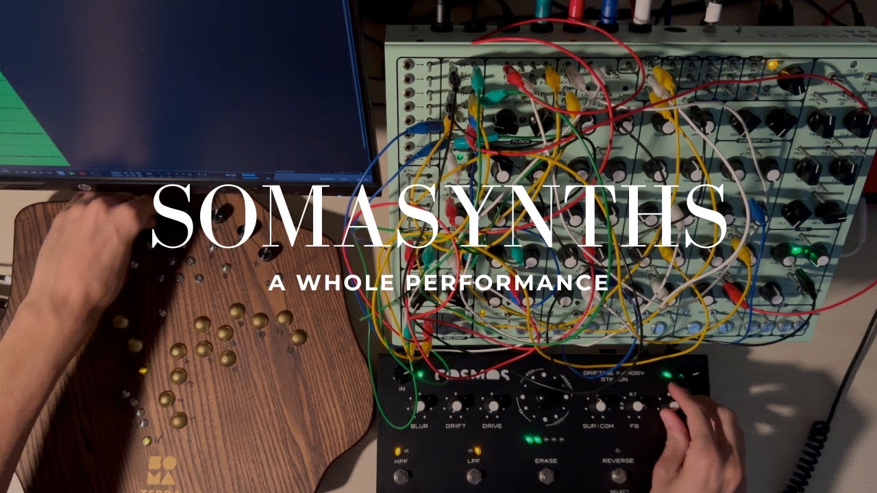 SOMASYNTHS TERRA || PULSAR-23 || COSMOS - a whole performance