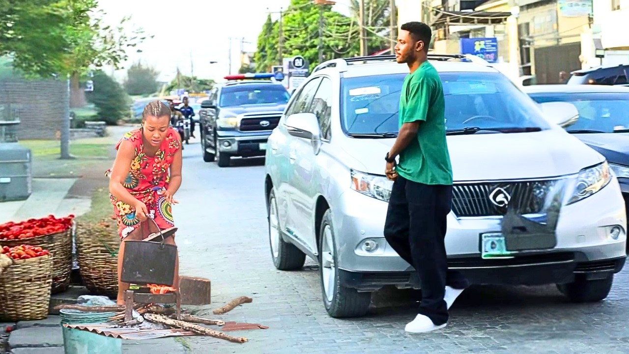 How the poor food seller at the junction won D Billionaire's Son heart| Nigerian Movie