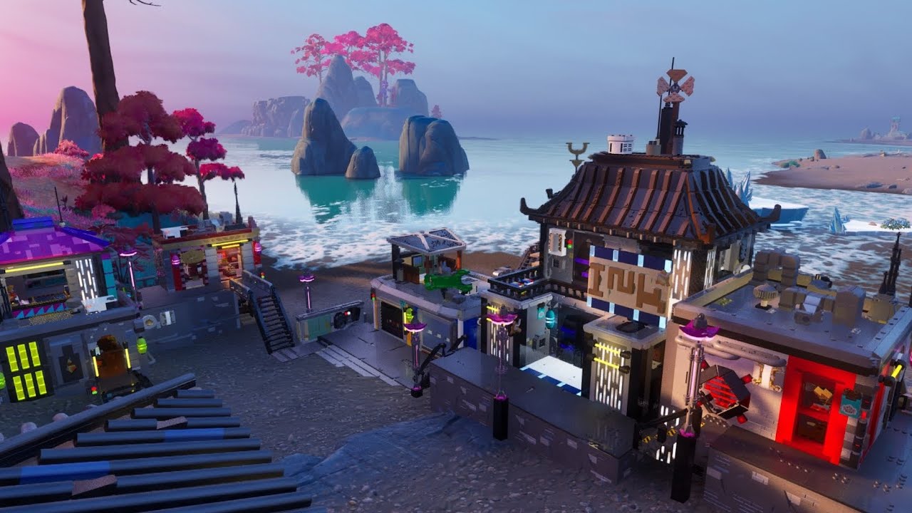 LEGO Fortnite: Cyberpunk Part2 Avoiding complexity 