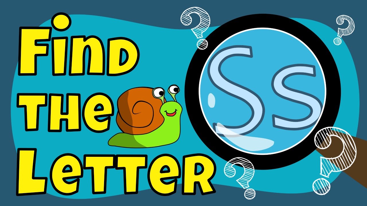 Alphabet Games | Find the Letter S