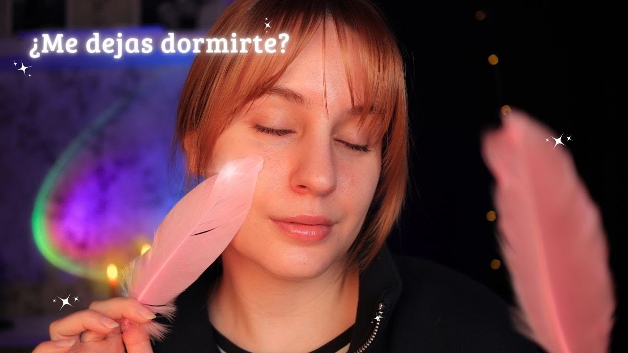 ASMR 🩵 ¿Puedo CALMARTE en esta NOCHE lluviosa? 💦 (relajante y cosquilloso)