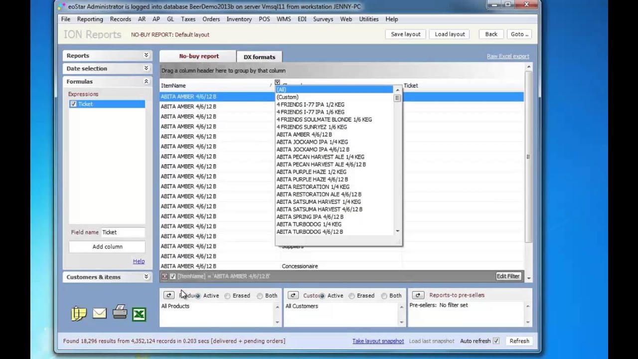 eoStar ION Report Creation Part 2
