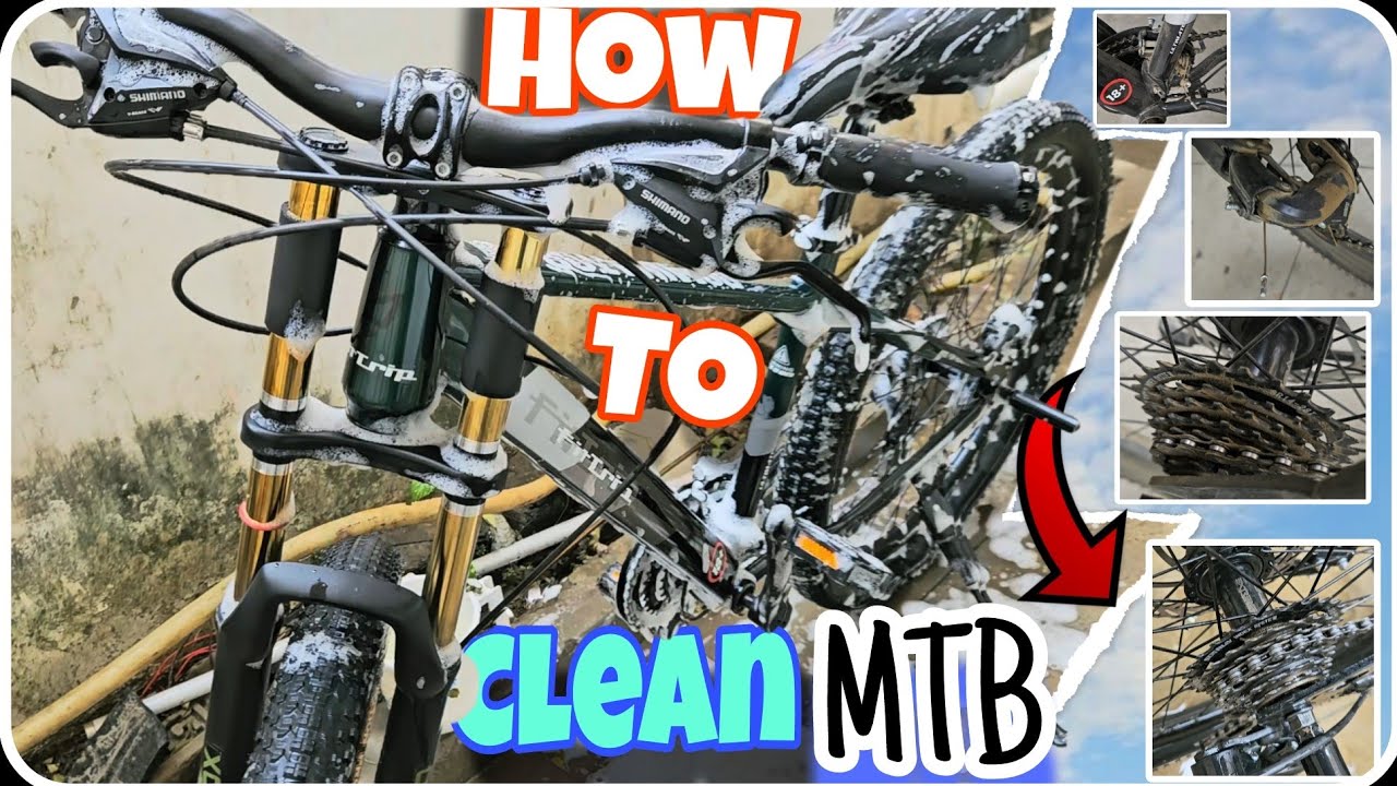 How TO WASH/CLEAN TOUR MTB ✨️🚲|| FITTRIP SUPER DOMINATOR ✨️🔥