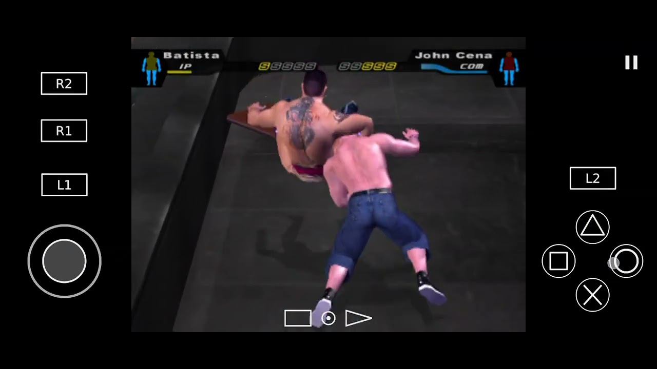 WWE BATISTA vs JOHN CENA || NO DISQUALIFICATION FULL MATCH