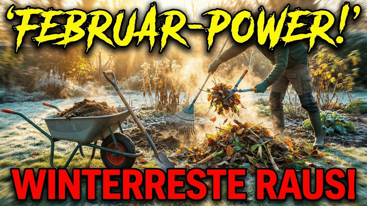 Winterreste entfernen Was JETZT aus dem Garten muss!