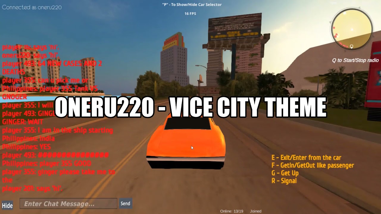 oneru220 - Vice City Theme