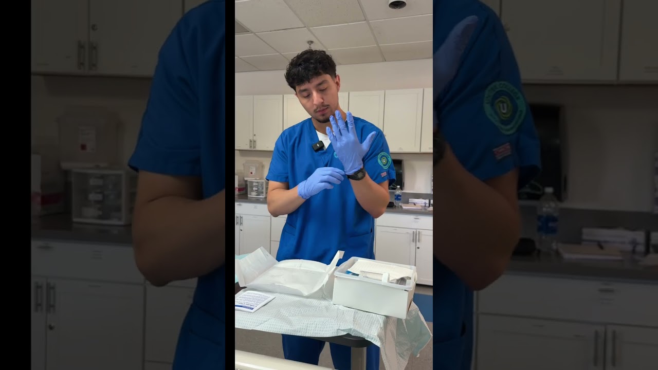 Foley catheter insertion