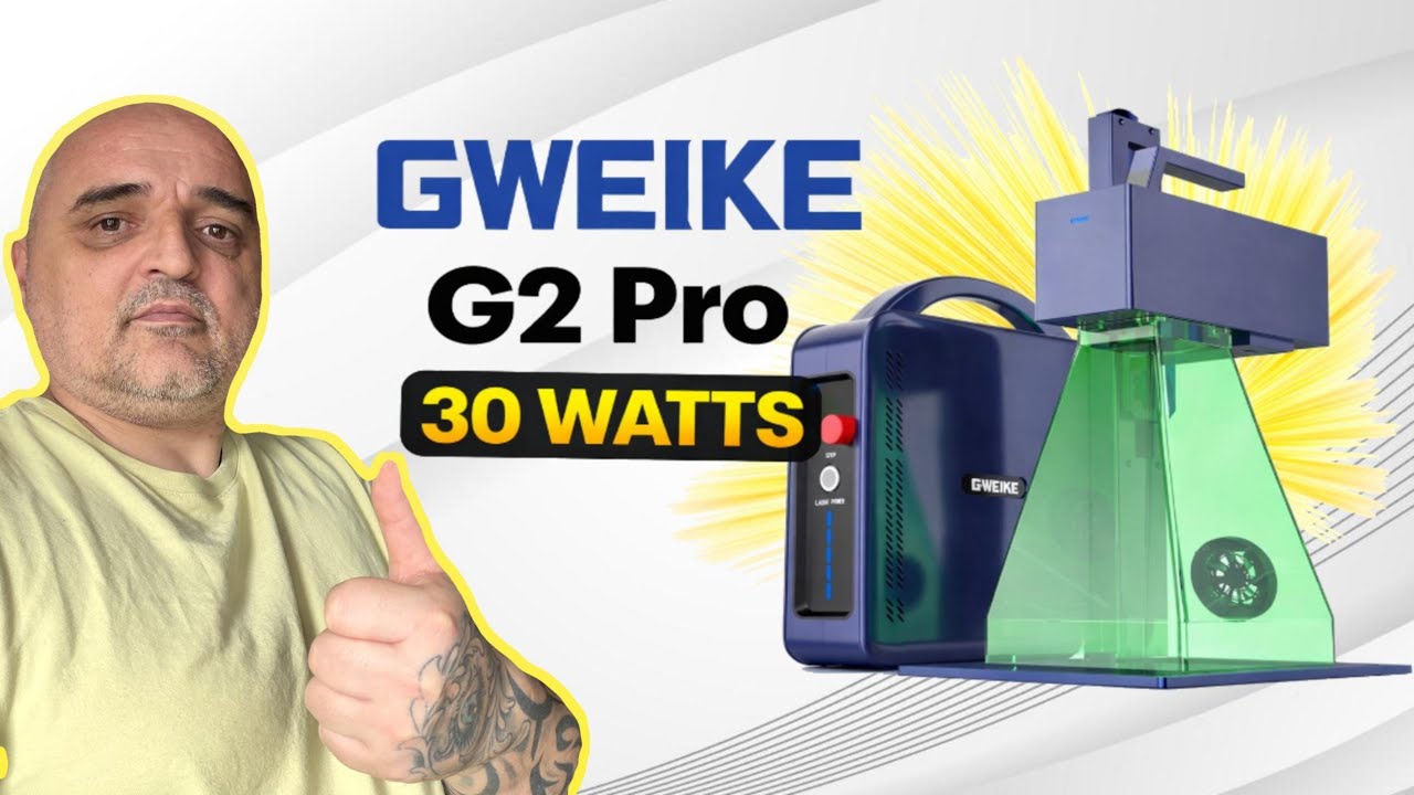 Graveur laser fibre GWEIKE 30W : r&eacute;sultats impressionnants sur m&eacute;tal !.