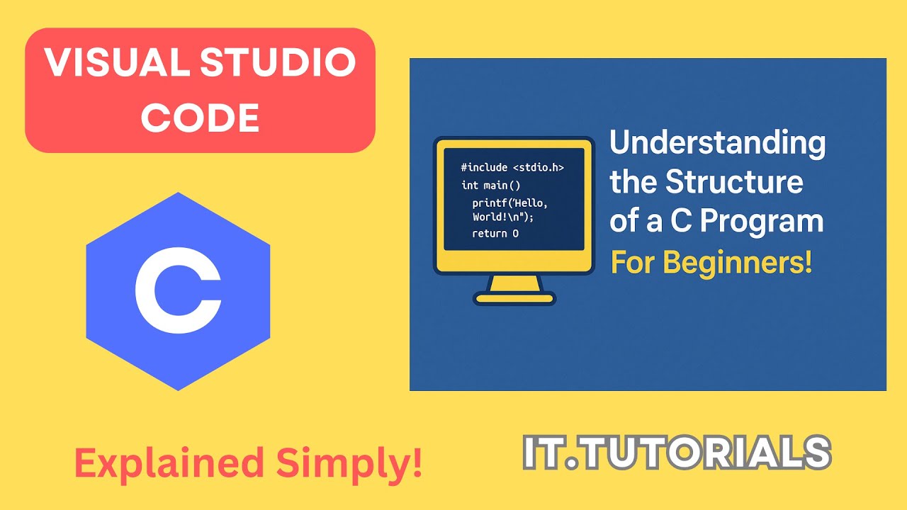 Learn the Structure of a C Program – Explained Simply for Beginners!