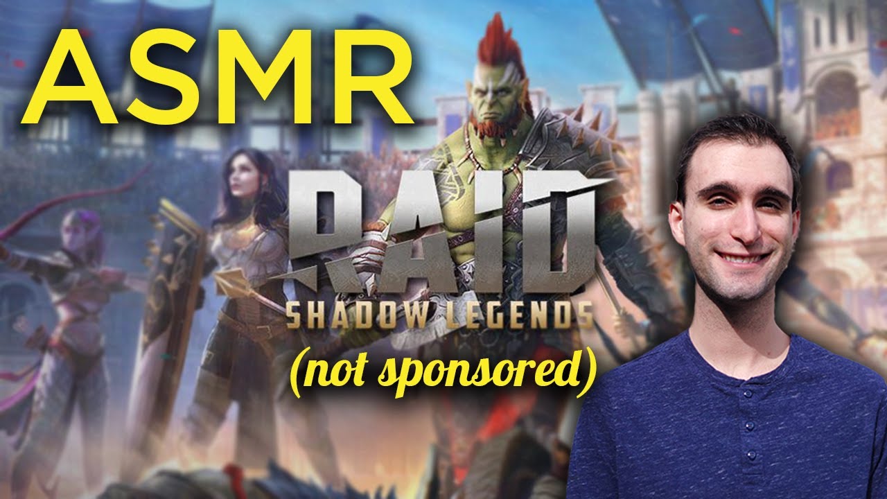 ASMR: Playing Raid Shadow Legends but I'm not sponsored by Raid Shadow Legends 🎮 | Soft Speaking
