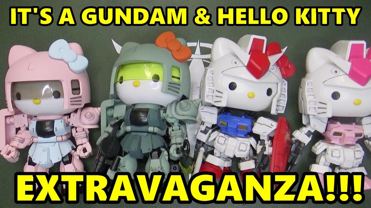 Hello Kitty/Gundam kits shouldn't go this hard.