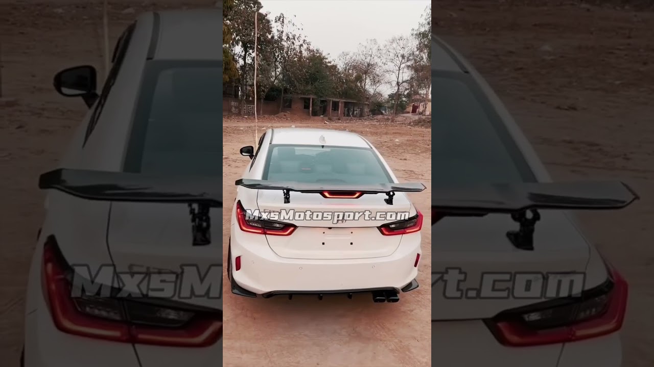 🏁MXS RACING SPOILER BODY KIT Upgrade For Honda City 2020 + MxsMotosport