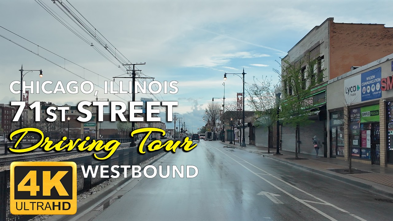 Driving Through 71st St., Chicago, IL | A Street of Tight Blocks, Transit Wear, and Local Grind