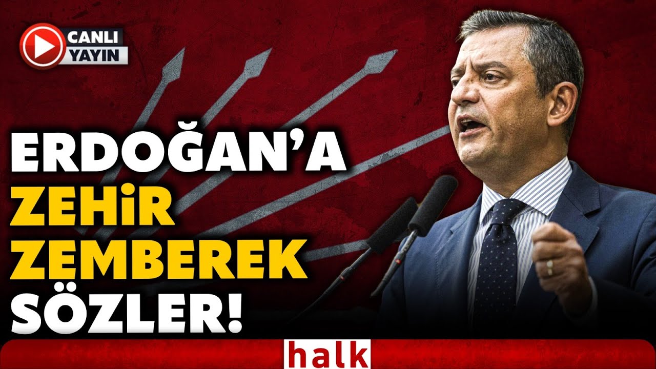 &Ouml;zg&uuml;r &Ouml;zel, Meclis'i İnletti! Erdoğan'a Demediğini Bırakmadı! CHP Grup Toplantısında Tarihi Konuşma!