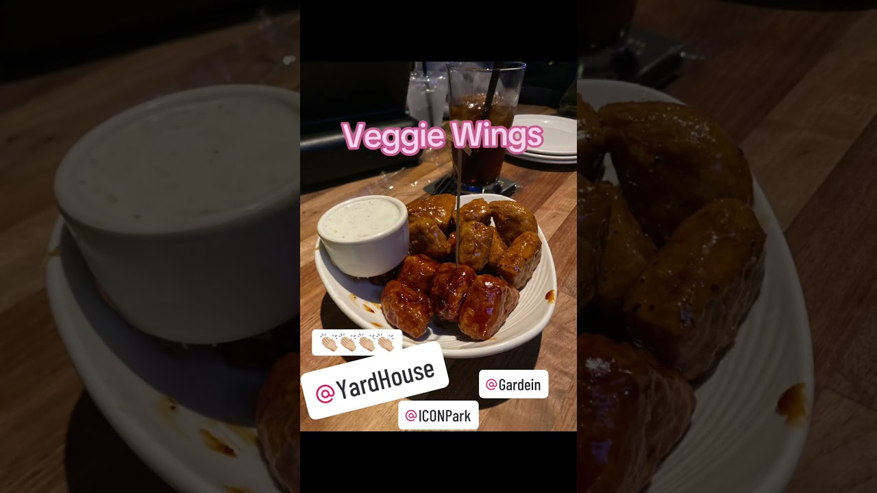 #TopFoodInfluencers Orlando veggie wings! #tsrtt Follow for more things to do Florida! #tampatoorlan