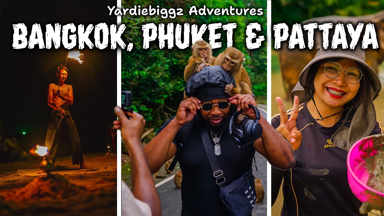 THAILAND Is CRAZY! | Bangkok, Phuket & Pattaya | First Time Adventures With Yardiebiggz