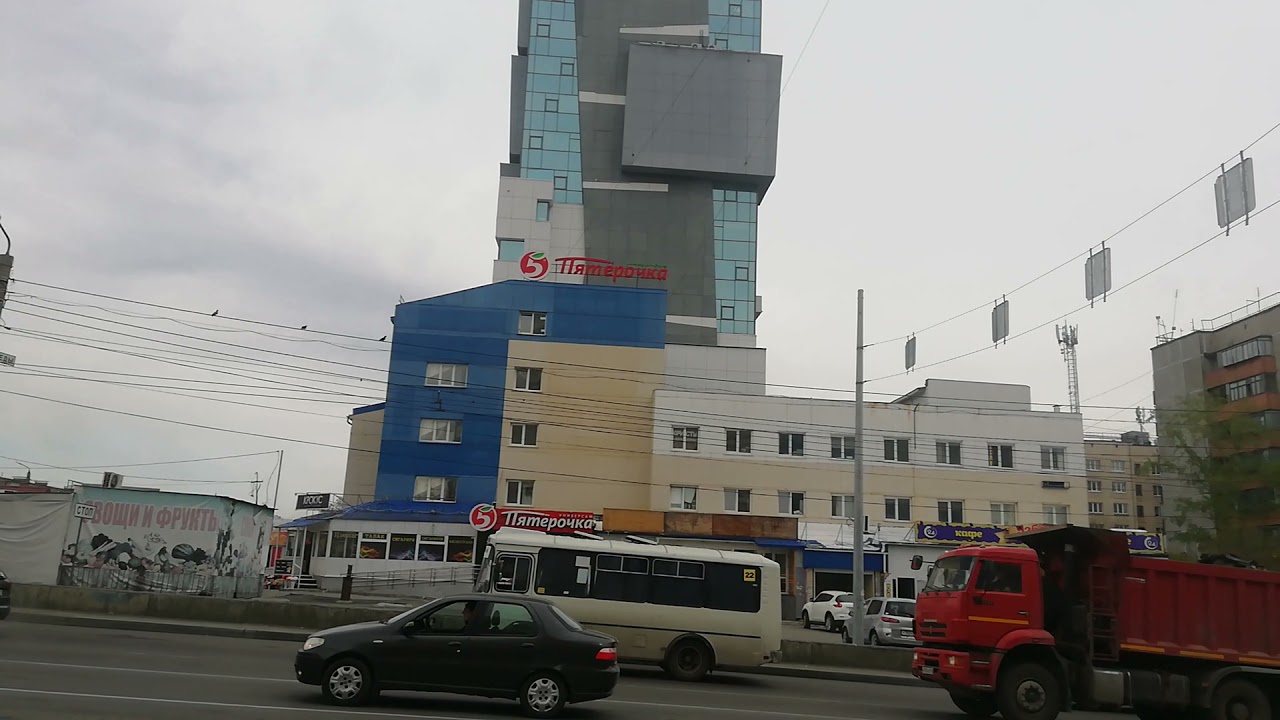 Поездка на автобусе паз 32054 ( 40, Ко, Но, L0) № Н 297ХК 174 маршрут 22