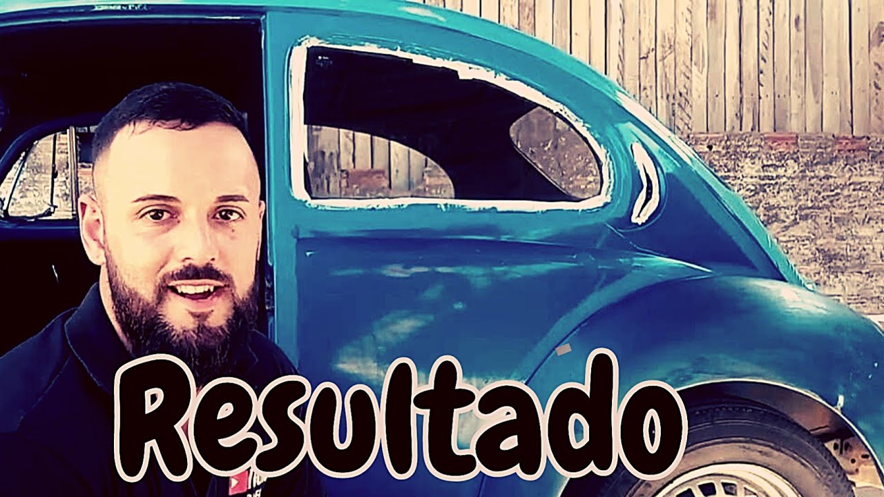 PINTEI MEU FUSCA DE ROLINHO - tinta pu realmente funciona?