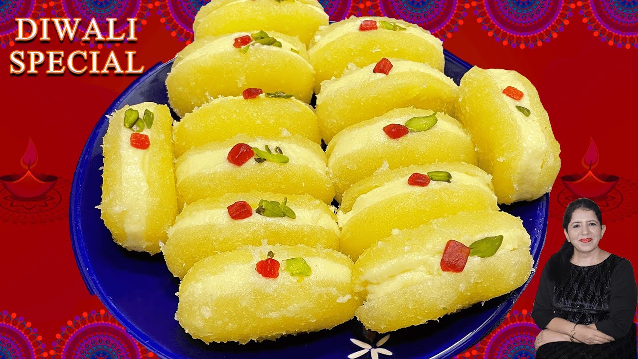 रसीले चमचम बनाने का पर्फेक्ट और आसान तरीक़ा Diwali Special । Rita Arora Recipes