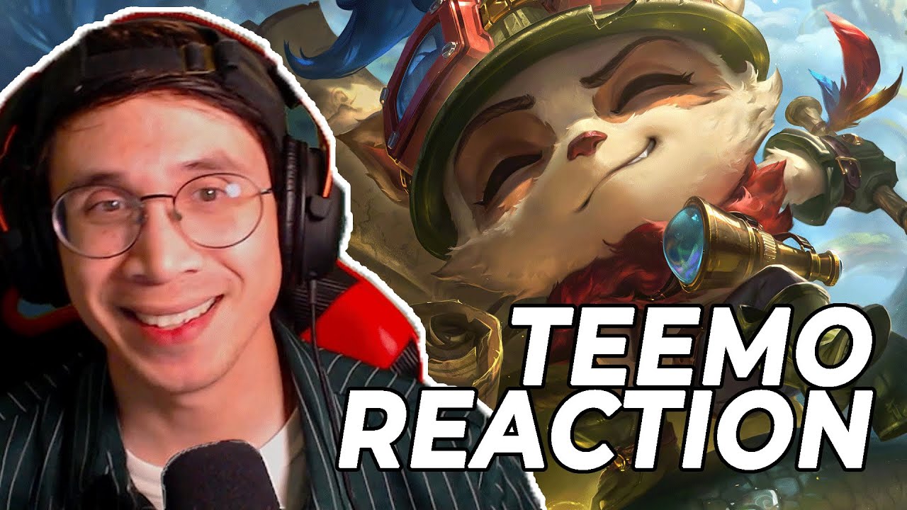 Arcane fan reacts to NEW TEEMO (Voicelines, Skins, & Story) | League of Legends