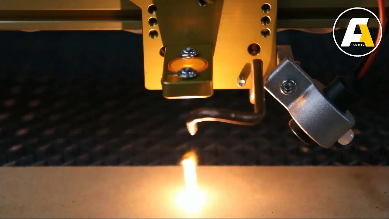 Máquina Láser CO2 50W Eclipse 4040 Corte Láser Grabado Faomic Acrilico MDF Aluminio EXTENDIDO