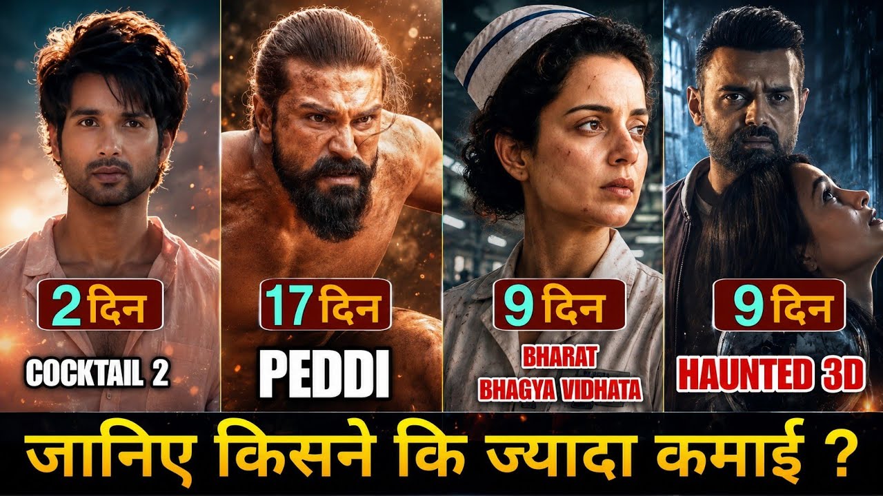 Cocktail 2 Box Office Collection | Peddi Box Office Collection | Cocktail 2 Day 2 Collection