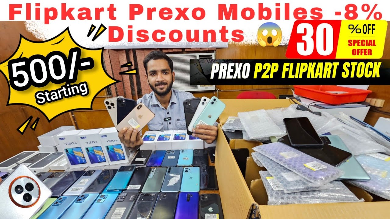Flipkart Prexo QC Ok P2P Stock VRP Available Karol Bagh Wholesaler IPhone Starting Only ₹-999/- Sale