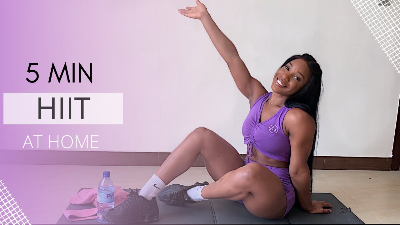 5 minute HIIT WORKOUT AT HOME| SOfit