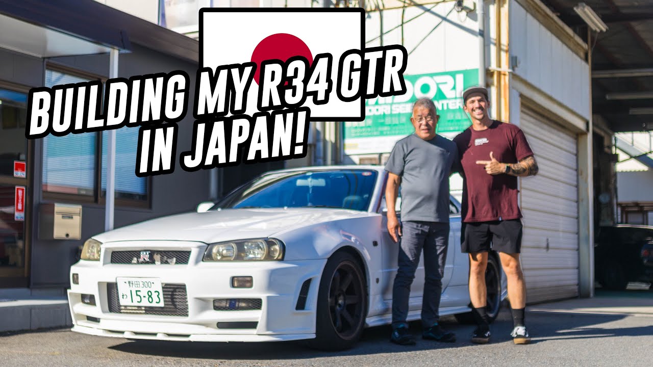 Собираю свой R34 GTR с легендой JDM GTR!